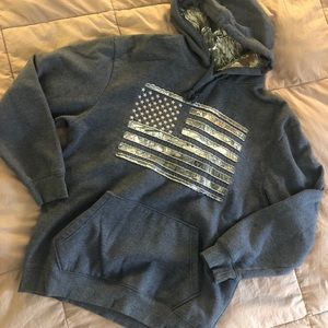 Camo Flag Sweatshirt